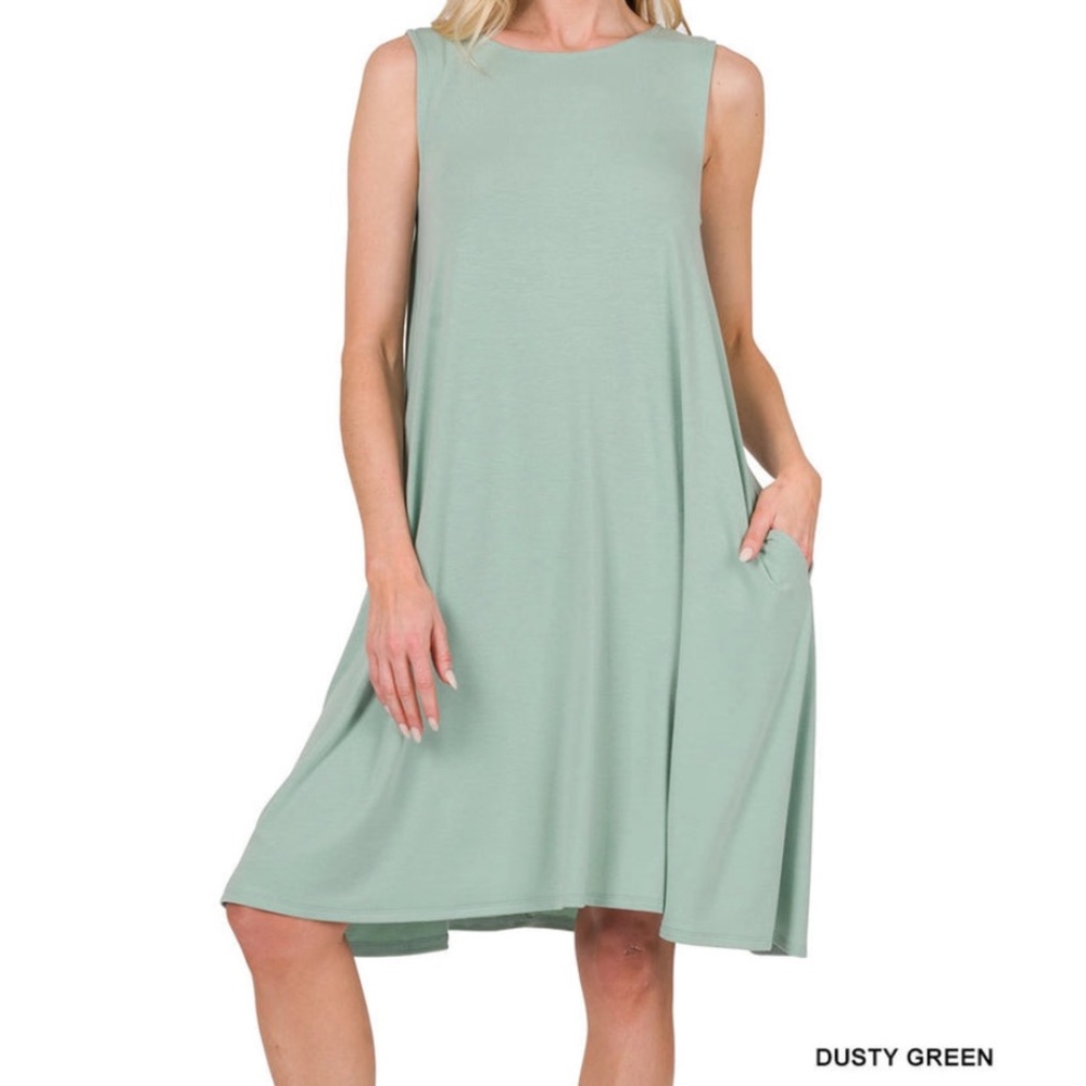 Pocket Swing Dress